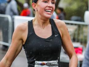 Jaki Cronin 1st overall female Half Marathon
